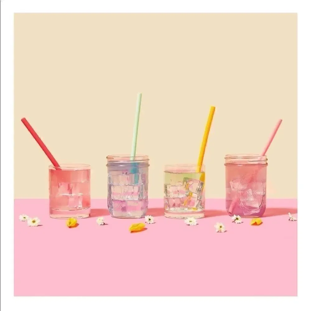 Chic and Tonic Silicone Straws